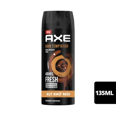 Xịt Ngăn Mùi Dành Cho Nam Axe Hương Nước Hoa Dark Temptation Chai 135ml