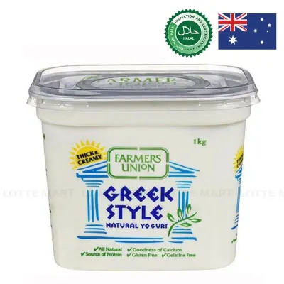 Sữa Chua Ăn Kiểu Hy Lạp Farmers Union Nguyên Chất 1kg