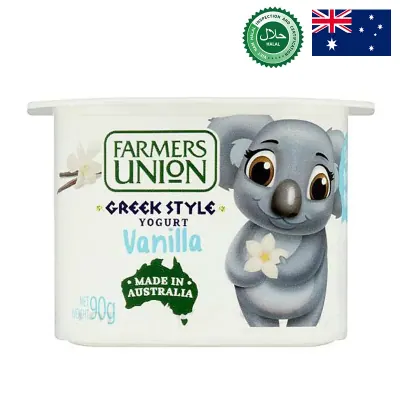 Sữa Chua Ăn Kiểu Hy Lạp Farmers Union Vị Vani Hũ 90g