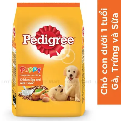 Thức Ăn Cho Chó Pedigree Vị Gà, Trứng và Sữa 1kg