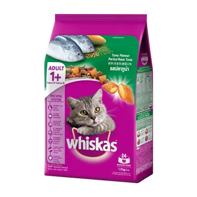 Thức Ăn Cho Mèo Lớn Whiskas Vị Cá Ngừ 1.2kg