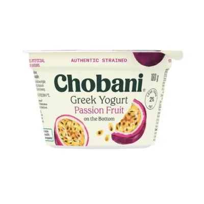 Yogurt Greek Chobani Vị Chanh Dây 160g - CX