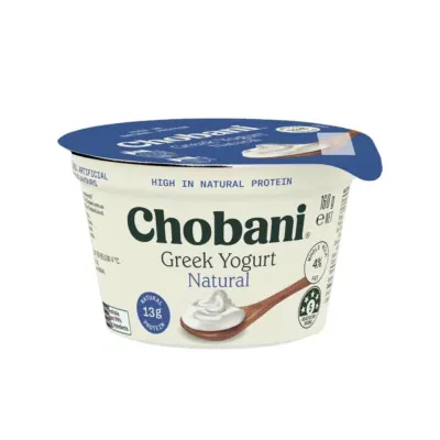 Yogurt Greek Chobani Vị Nguyên Chất 160g - CX
