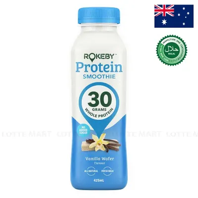 Thức Uống Smoothie Protein Vị Bánh Xốp Vani ROKEBY Farms 425ml