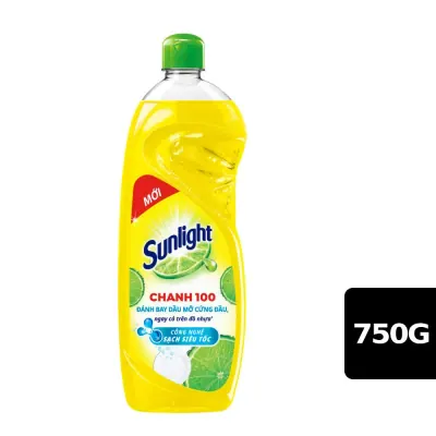 Nước Rửa Chén Sunlight Chanh 750g