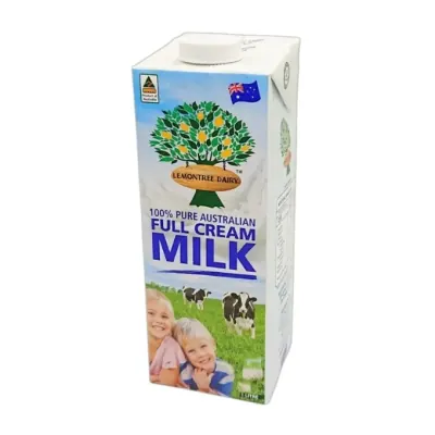 Sữa Tươi Tiệt Trung Nguyên Kem Lemontree Dairy Hộp 1L