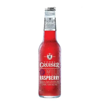 Nước Giải Khát Có Cồn Vodka Cruiser Raspberry 4.6% – 275ml