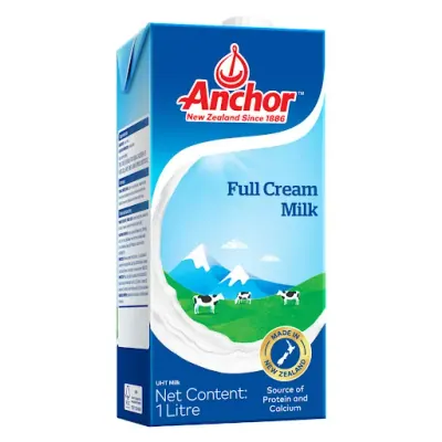 Sữa Tươi Tiệt Trùng Anchor Nguyên Kem Hộp 1L