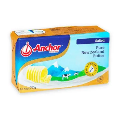 Bơ Mặn Anchor Khối 250g