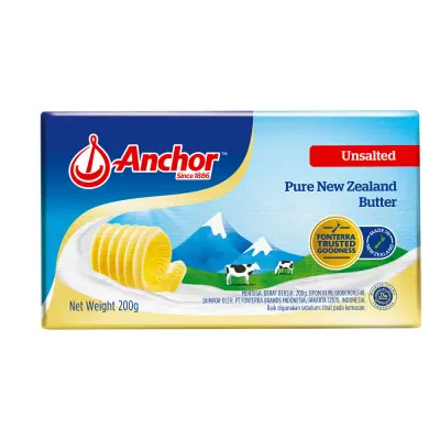Bơ Lạt Anchor Miếng 200g