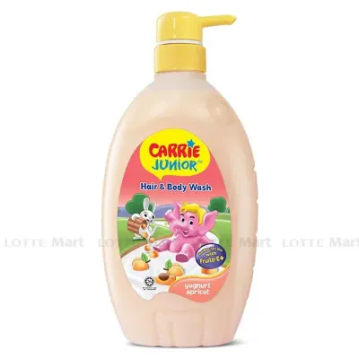 Sữa Tắm Gội Trẻ Em Carrie Junior Yoghurt Apricot Từ 2+ Tuổi 700g