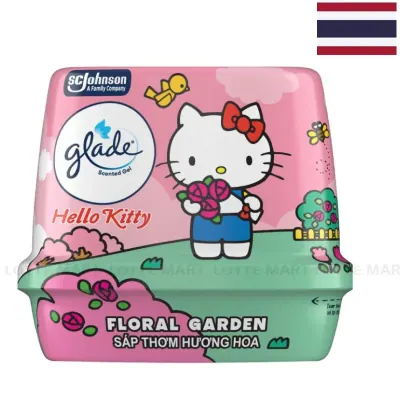 Sáp Thơm Glade Hello Kitty Hương Hoa Hũ 180g