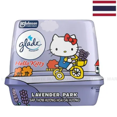 Sáp Thơm Glade Hello Kitty Hương Oải Hương Hũ 180g