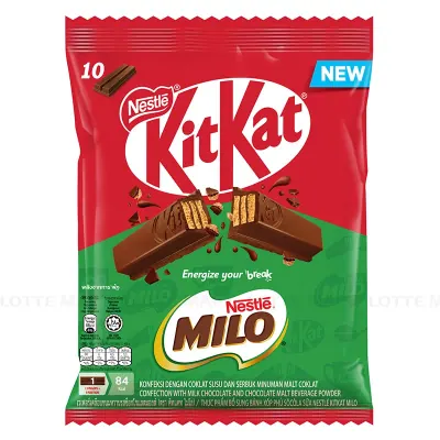 Socola KitKat Milo Thanh 2F Túi 145g