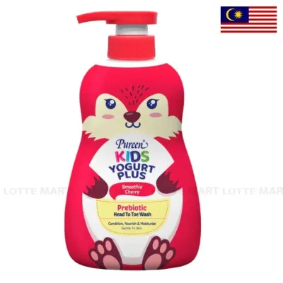 Sữa Tắm Gội Cho Bé Pureen Kids Hương Đào Chai 400ml