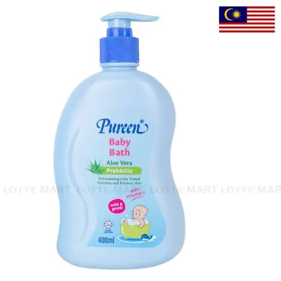 Sữa Tắm Cho Bé Pureen Baby Hương Nha Đam Chai 400ml