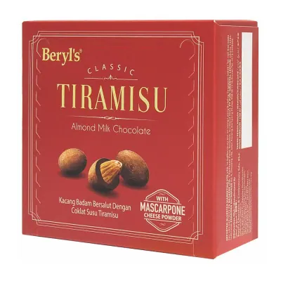 Socola Beryls Classic Tiramisu Sữa Hạnh Nhân 65g