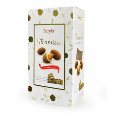 Choco Beryl's White Tiramisu Almond Hộp Giấy 180g