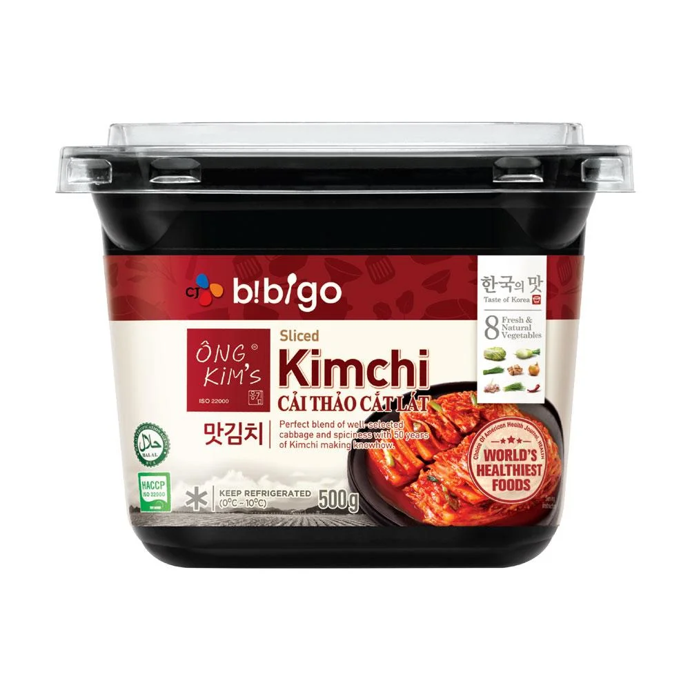 Kim Chi Cải Thảo Cắt Lát bibigo Hộp 500g