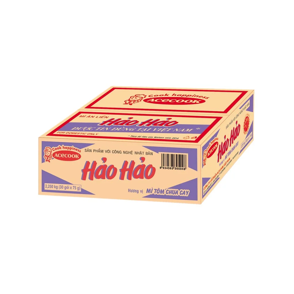 Mì Hảo Hảo Tôm Chua Cay 30gói x 75g