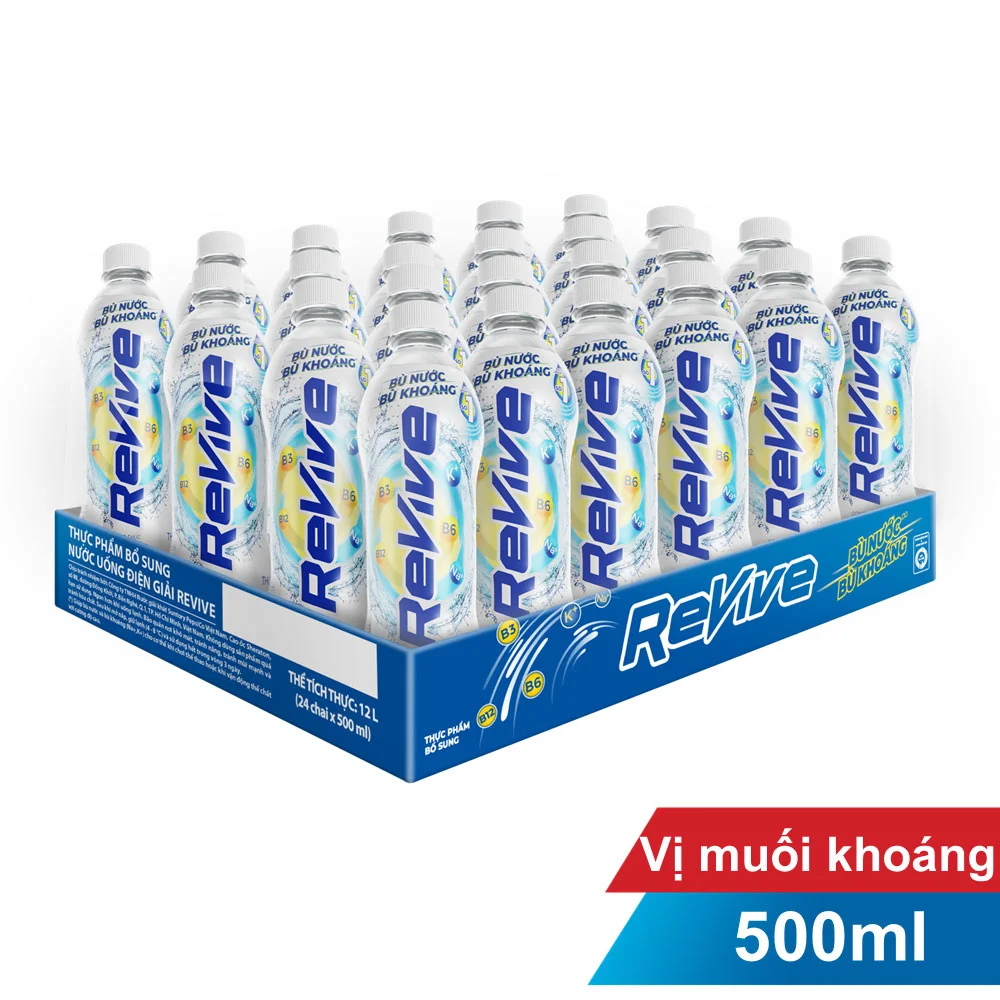 Nước Uống Điện Giải Revive 24x500ml