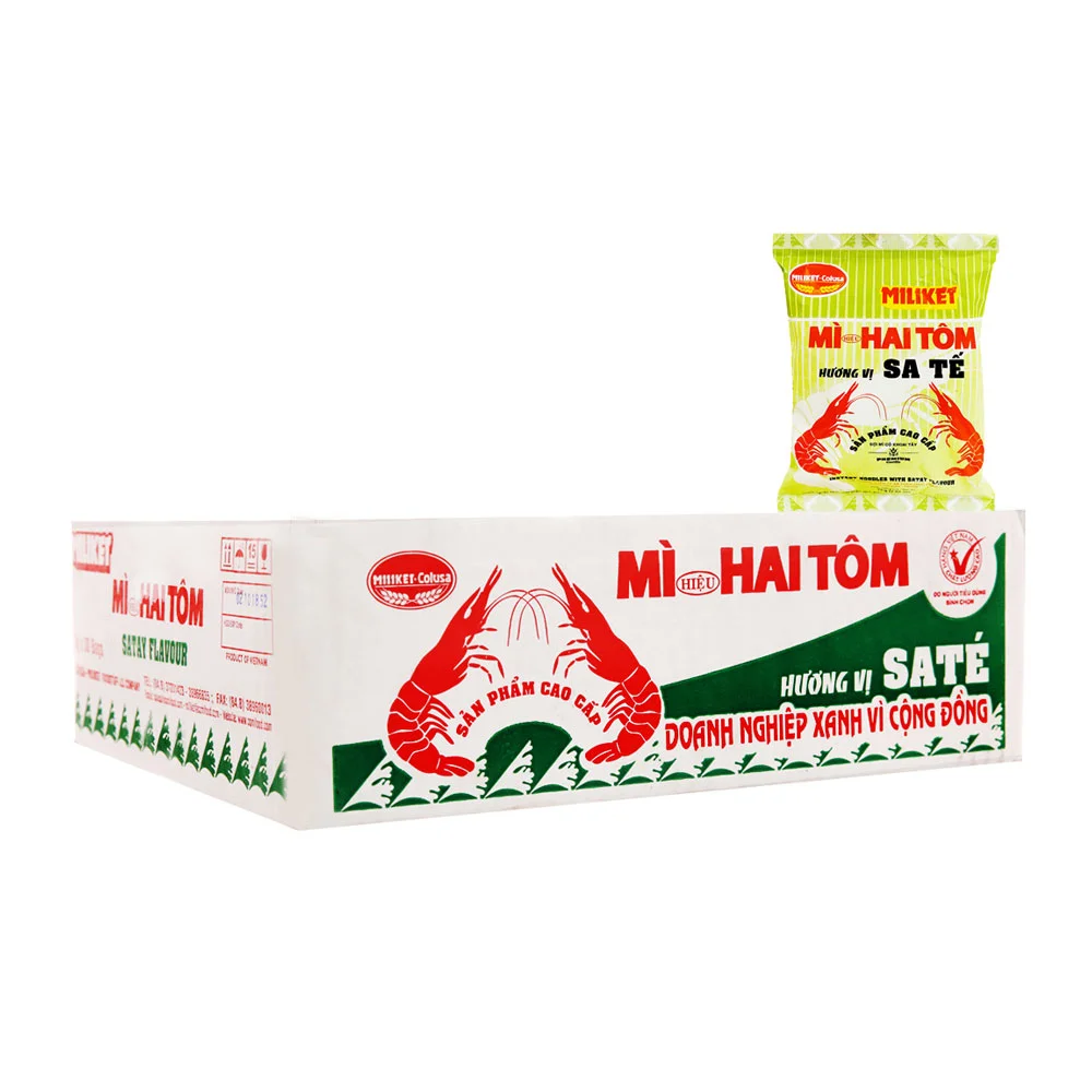 Mì Miliket Sa Tế Cao Cấp Giấy 30x75g