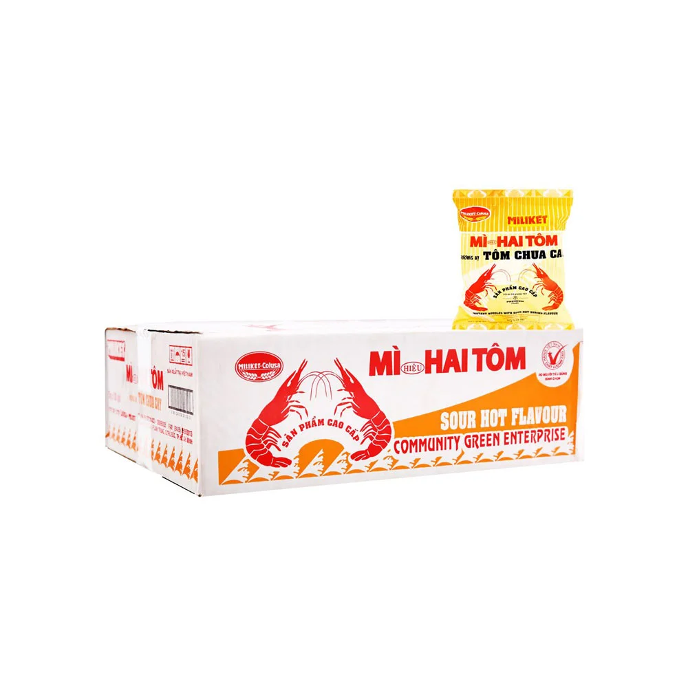 Mì Miliket Tôm Chua Cay Giấyy 30x75g