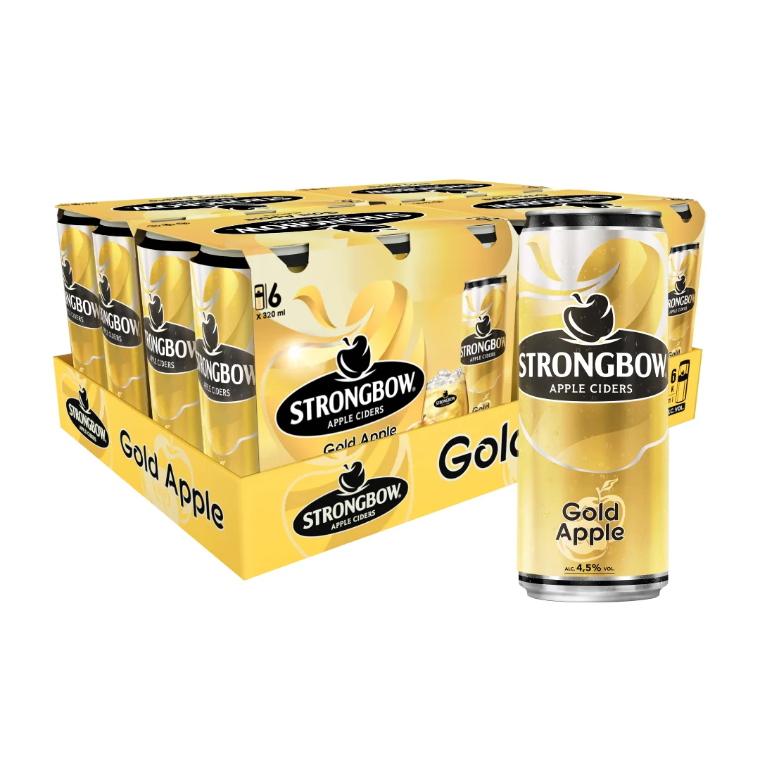 Nước Táo Lên Men Strongbow Thùng 24lonx320ml