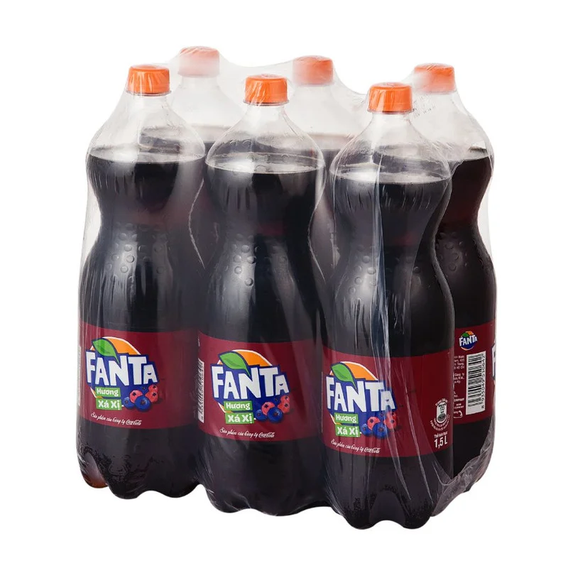 Nước Giải Khát Fanta Xá Xị 6 x 1.5L