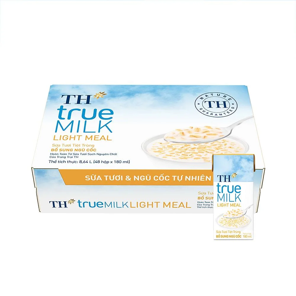 Sữa Tươi Tiệt Trùng TH Ngũ Cốc 48x180ml