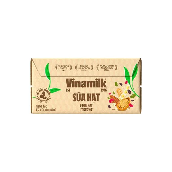 Sữa Hạt Vinamilk Super Nut 24 x 180ml