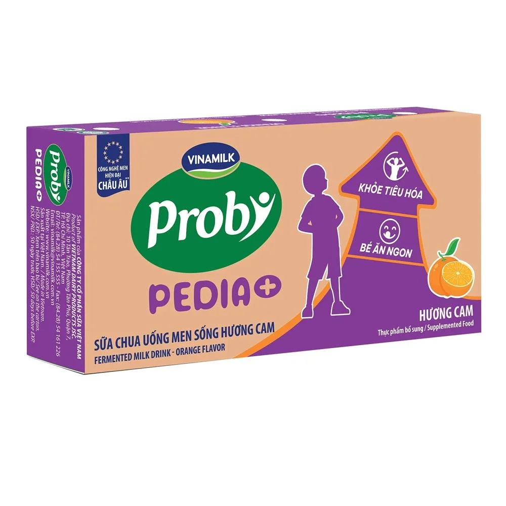 Sữa Chua Men Sống Probi Cam Pedia+ 50x65ml