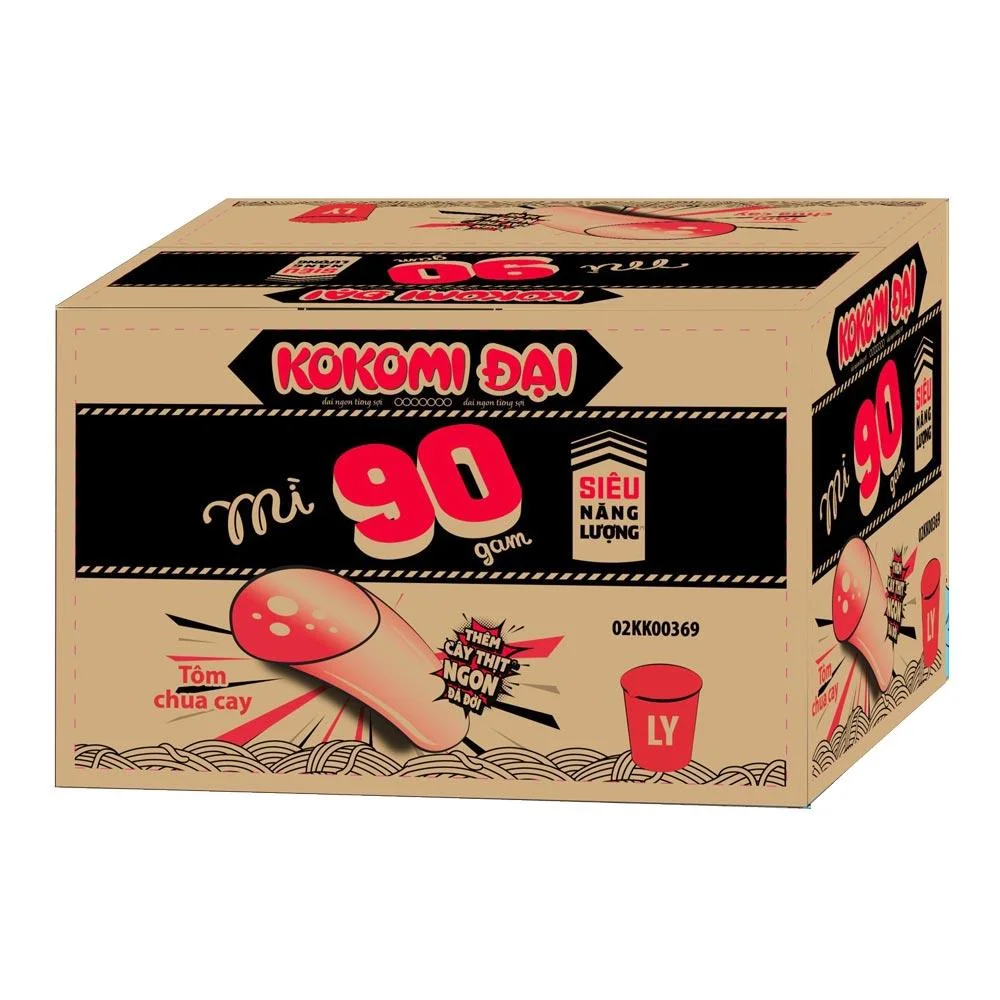 Mì Kokomi Tôm Chua Cay Ly Thịt 24x90g