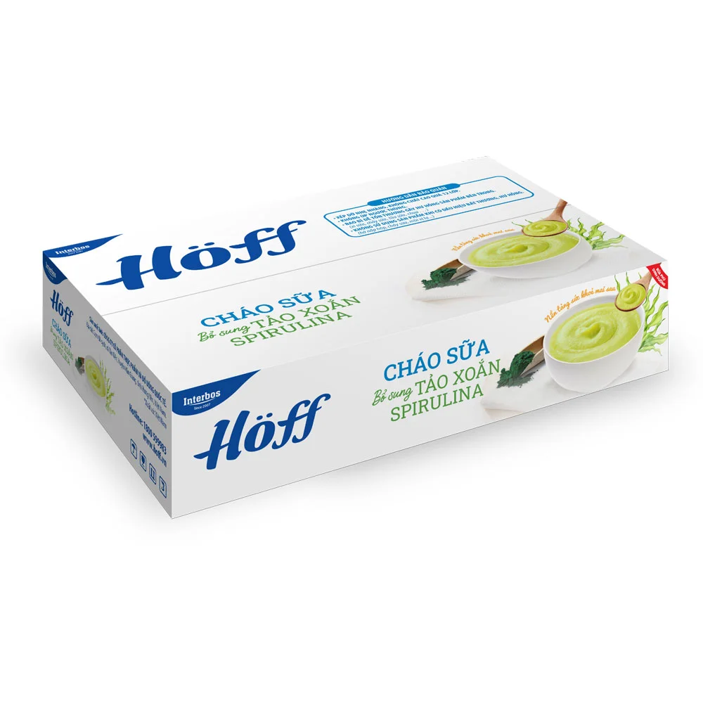 Cháo Sữa Hoff Tảo Xoắn 48x55g