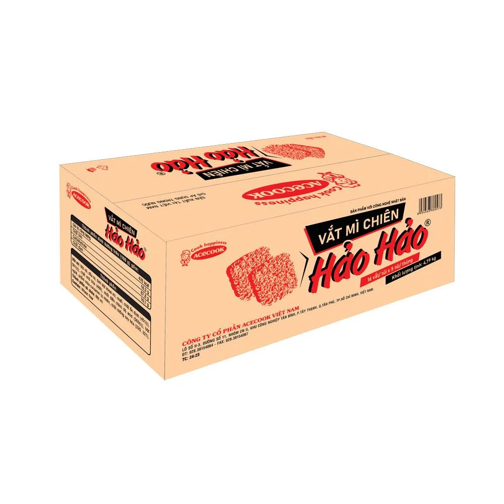 Mì Vắt Hảo Hảo Không Gói Gia Vị 6 x 665g
