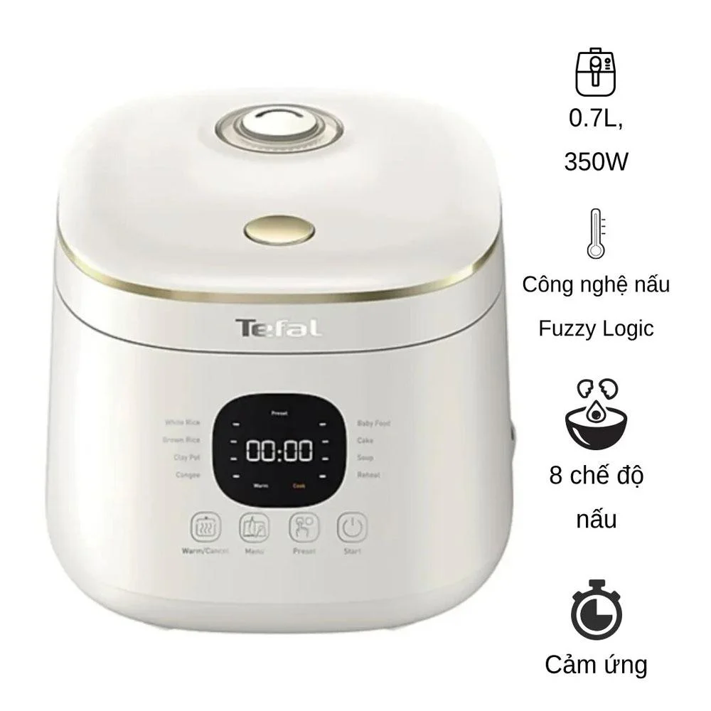 Nồi Cơm Điện Tử Tefal RK515168 0.7L