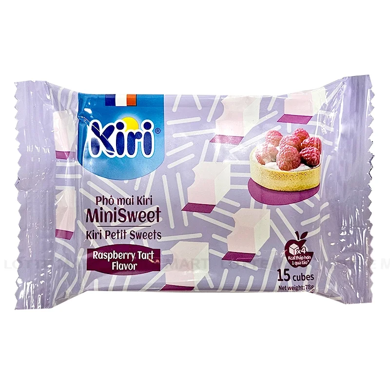 Phô Mai Kiri Hương Bánh Tart Mâm Xôi 78g