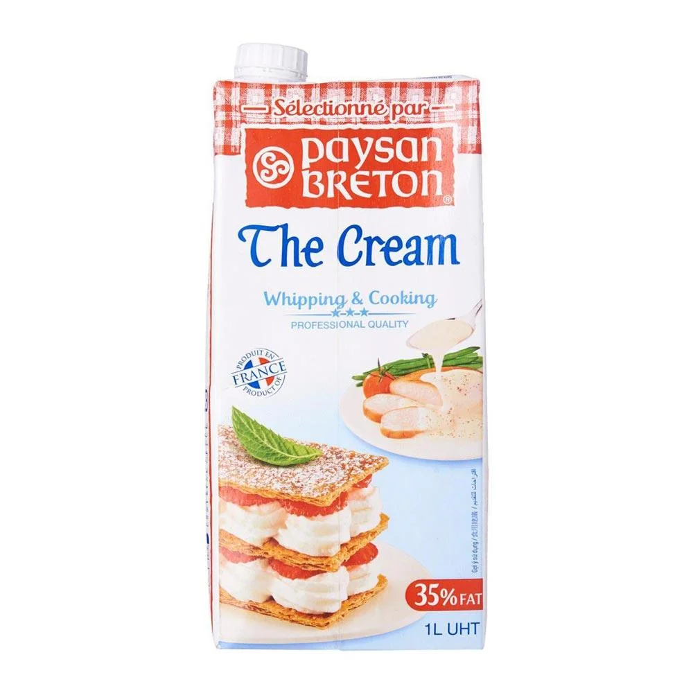 Kem Sữa Béo Whipping Cream Paysan Breton Hộp 1L