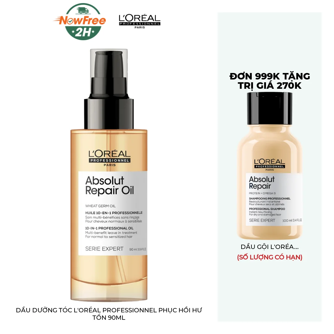 Dầu Dưỡng Tóc L'Oréal Professionnel Phục Hồi Hư Tổn 90ml