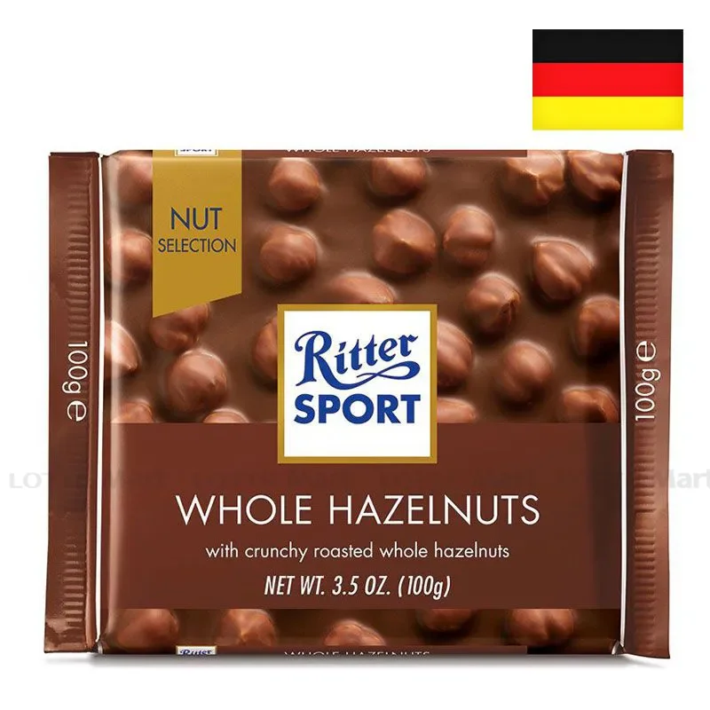 Socola Nhân Hạt Dẻ Ritter Sport 100g