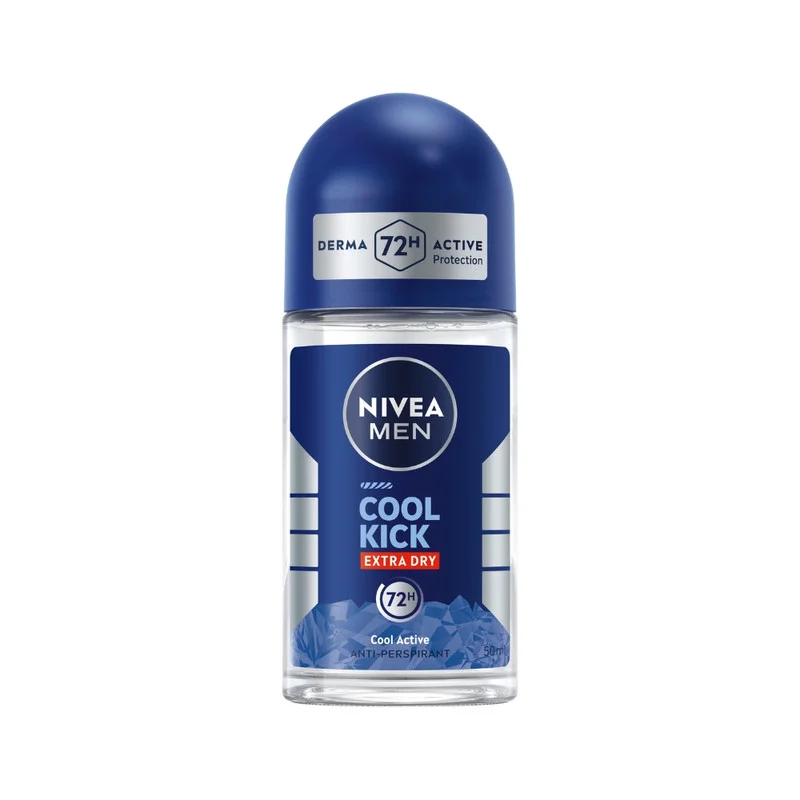 Lăn Ngăn Mùi Nivea Men Cool Kick Chai 50ml