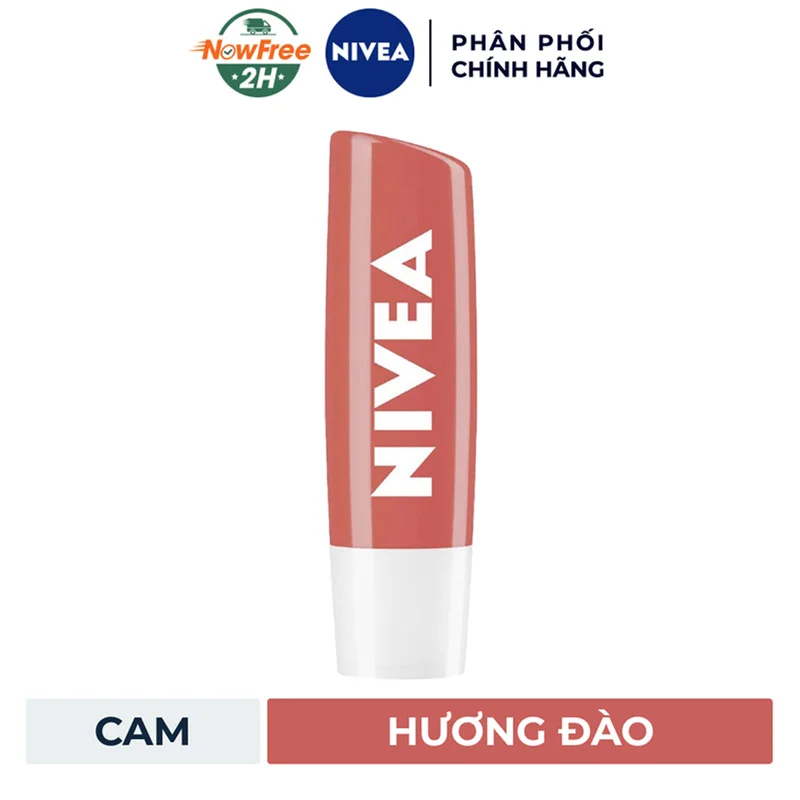 Son Dưỡng Môi Nivea Hương Đào 4.8g