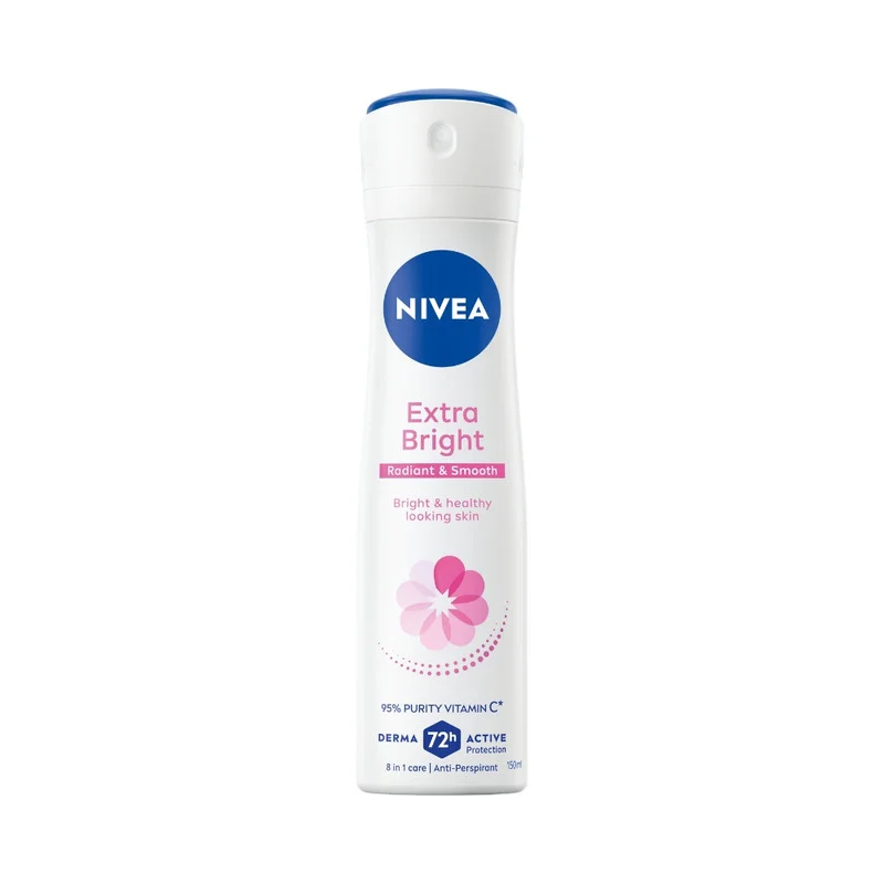 Xịt Ngăn Mùi Nivea Sáng Mịn Tối Ưu Chai 150ml