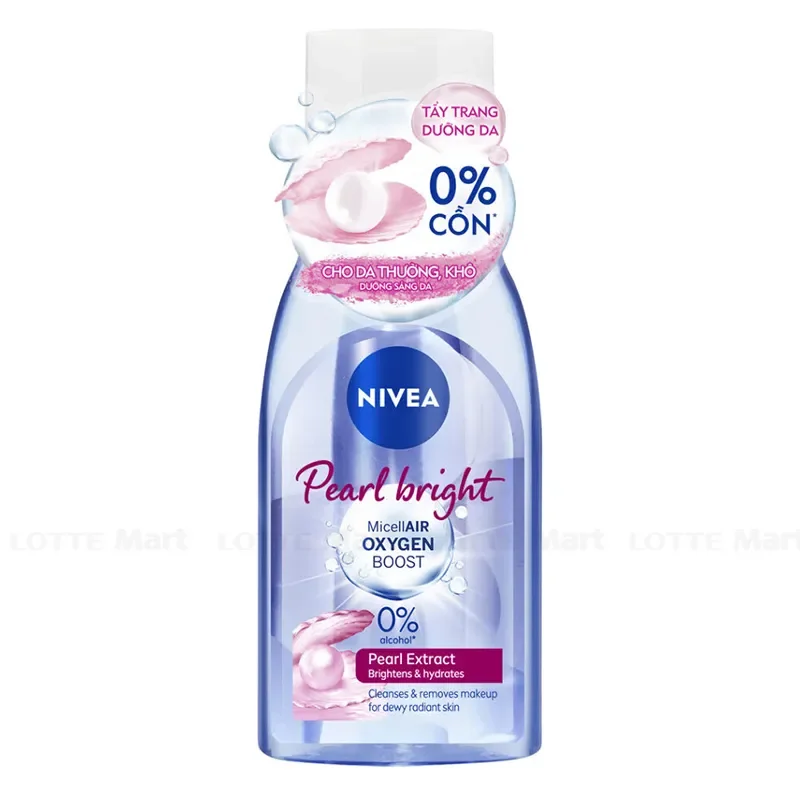 Nước Tẩy Trang Nivea Tinh Chất Ngọc Trai Sáng Da 125ml