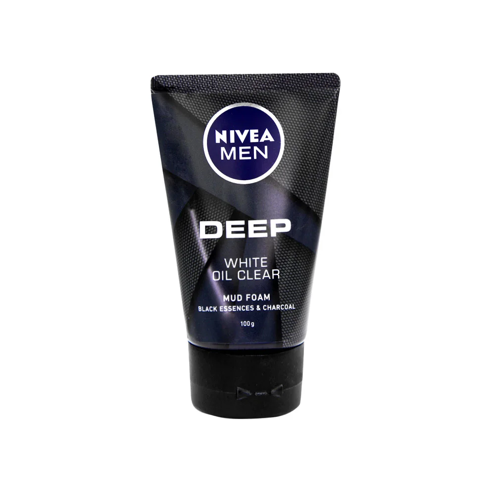 Sữa Rửa Mặt Nivea Men Than Hoạt Tính Giảm Nhờn, Sáng Da 100g