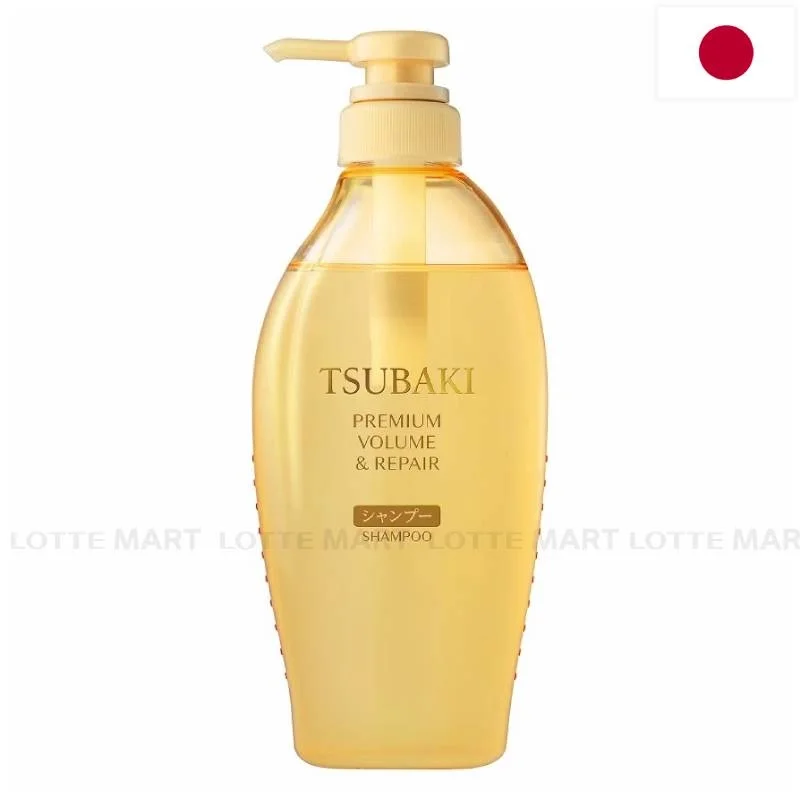 Dầu Gội Tsubaki Premium Volume Cho Tóc Bồng Bềnh Chai 450ml