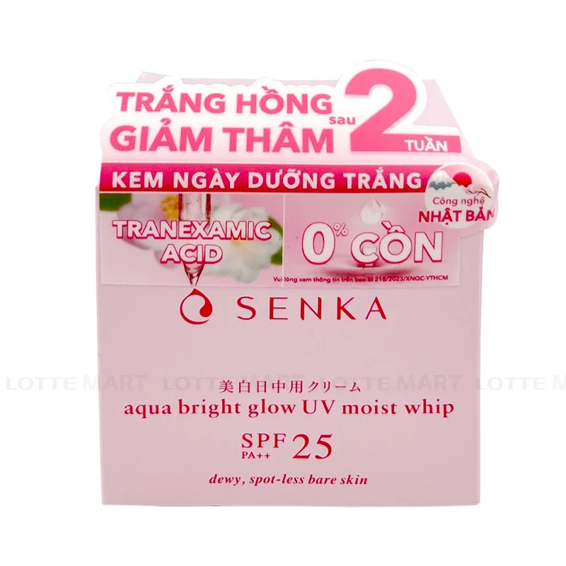 Kem Dưỡng Trắng Da Chống Nắng Ban Ngày Senka 50g