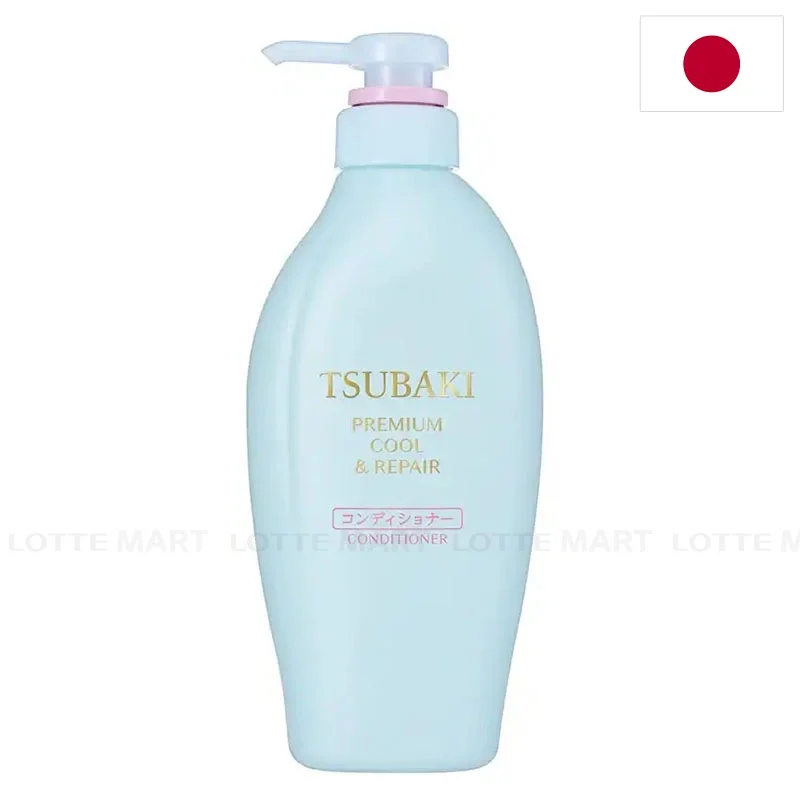 Dầu Xả Tsubaki Premium Cool Phục Hồi Tóc Chai 450ml