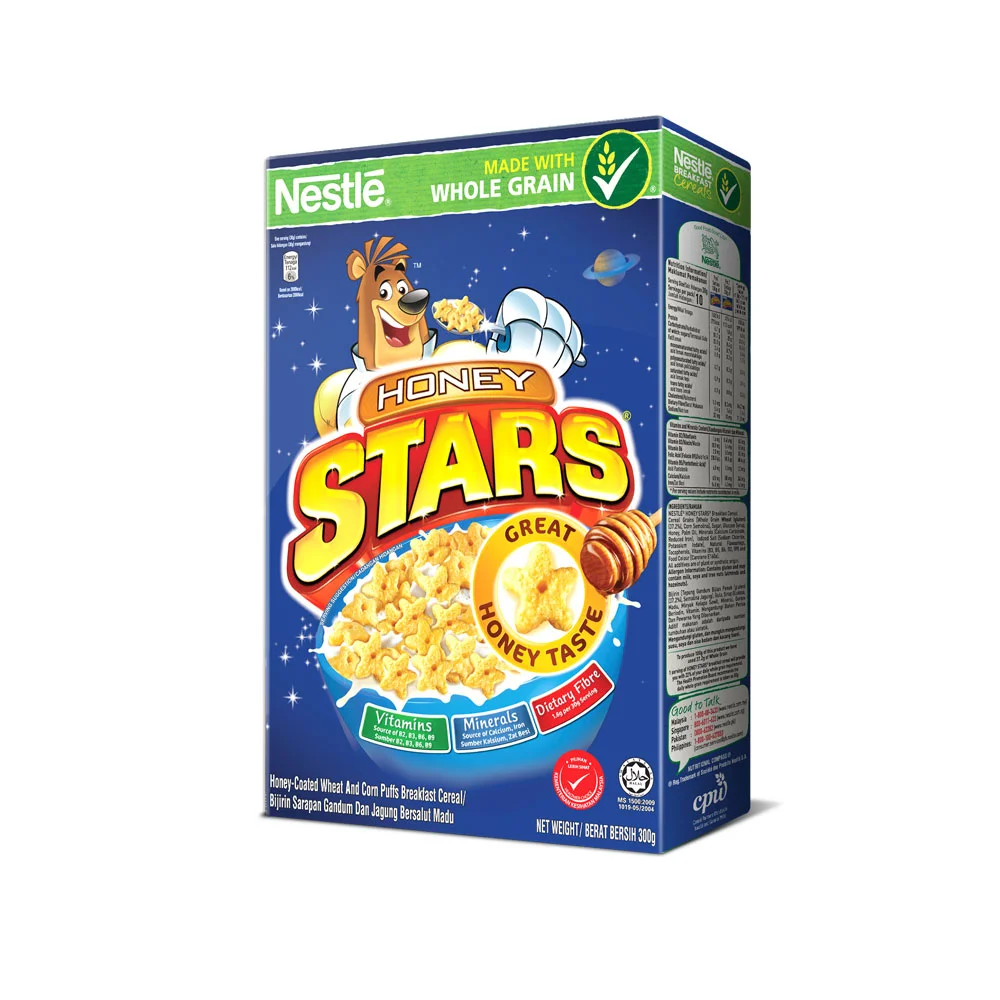 Ngũ Cốc Ăn Sáng Nestle Honey Stars Hộp 300g