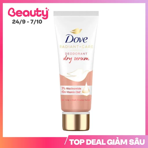 Kem Ngăn Mùi Dove Serum Sáng Mịn Với Collagen & Vitamin E Chai 40ml